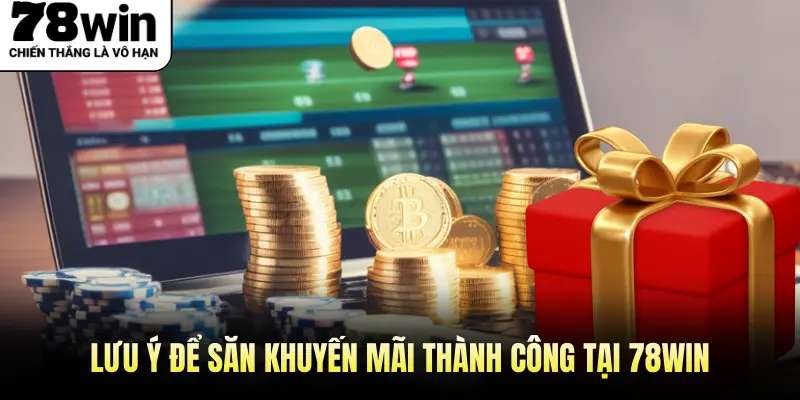 Lưu ý để săn khuyến mãi thành công tại 78Win